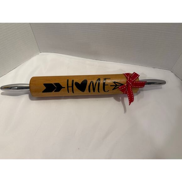Decorative Rolling Pin, Home Arrow Design, Farmhouse Kitchen Decor, Handmade - Picture 1 of 12